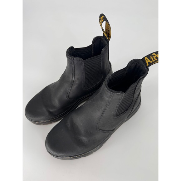 Dr Martens Black Leather Chelsea Boots Women's Size 9 US M - Picture 2 of 7